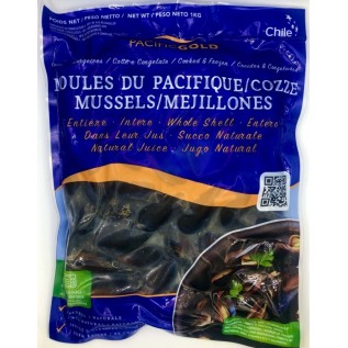 Мидии в ракушке 1 кг